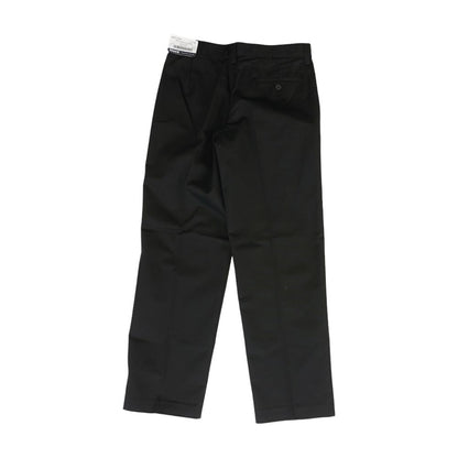 Black Solid Dress Pants