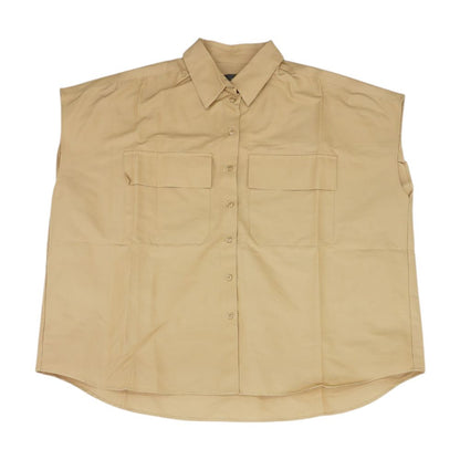Tan Button Down