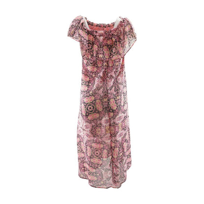 Pink Misc Maxi Dress