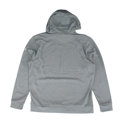 Gray Northeastern University Solid Hoodie Pullover