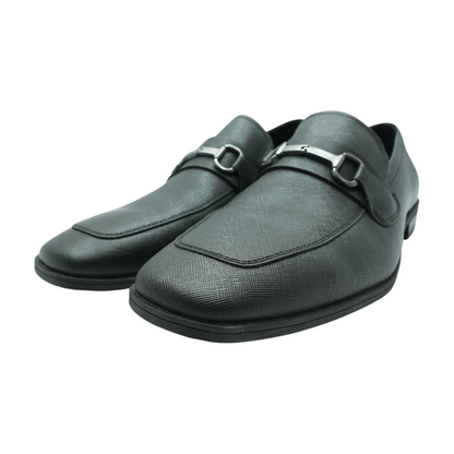 Black Slip-On Dress Shoes