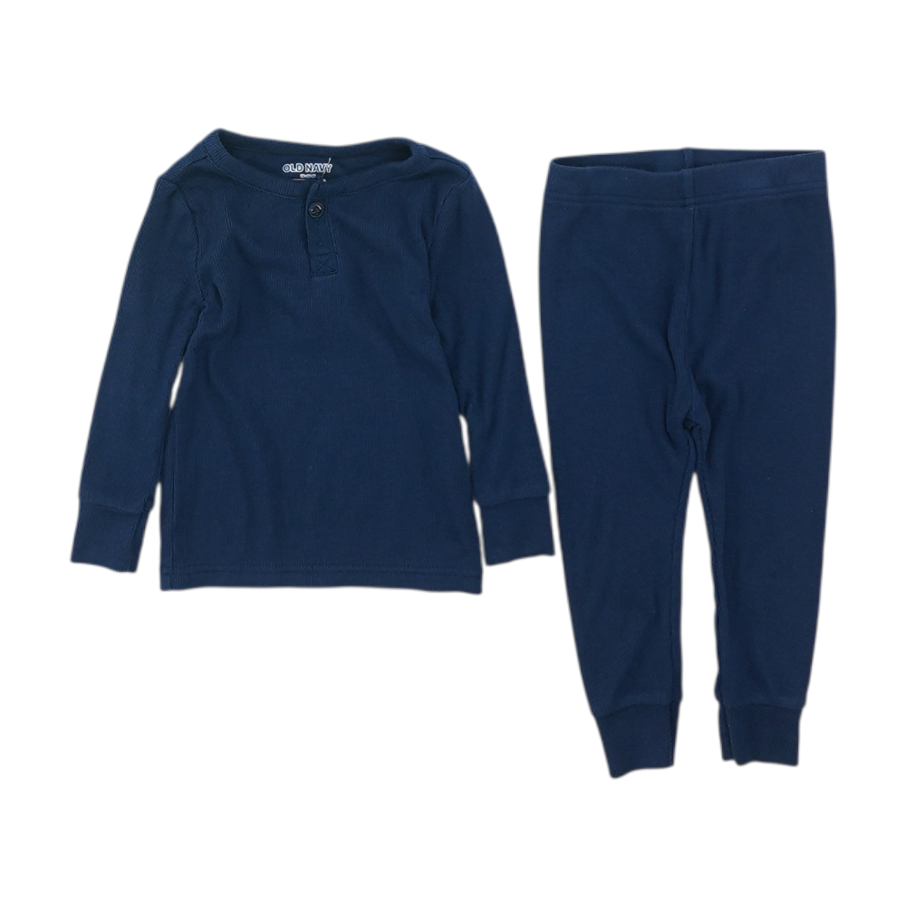 Navy Long Sleeve Set