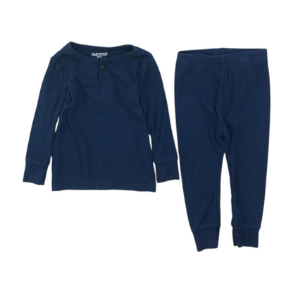 Navy Long Sleeve Set