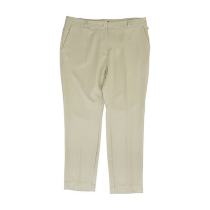 Beige Regular Pants