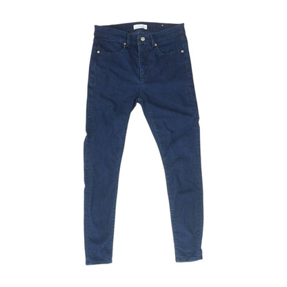 Blue Mid Rise Jeans
