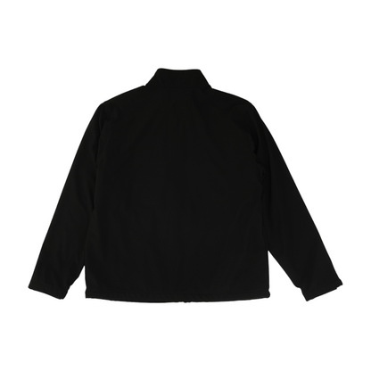 Black Solid Active Jacket