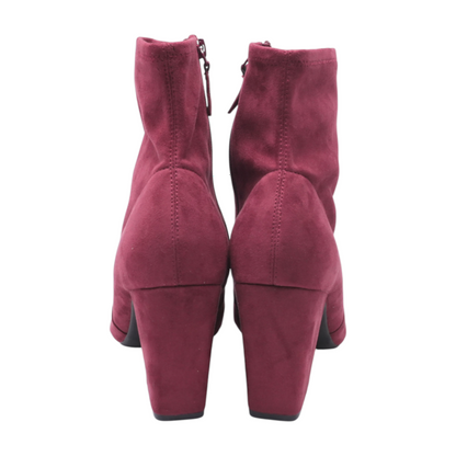 Red Ankle Boots