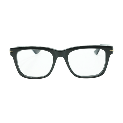 Black Square Prescription Eyewear