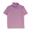 Vineyard Vines Blue Striped Short Sleeve Polo – Image 1
