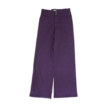 Purple Wide Leg Jeans
