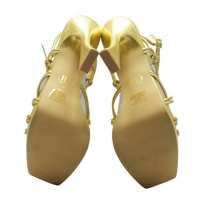 Gold Pump Heels