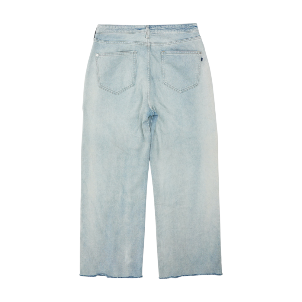 Blue Wide Leg Jeans