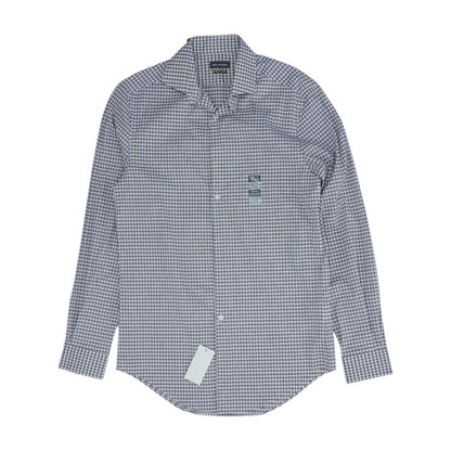 Purple Check Long Sleeve Button Down