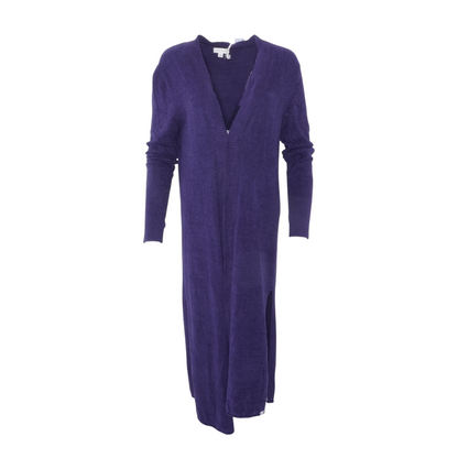Navy Solid Robe