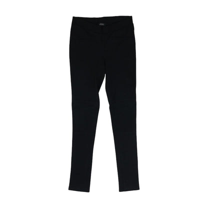 Black Solid Pants
