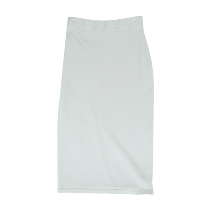 Beige Midi Skirt