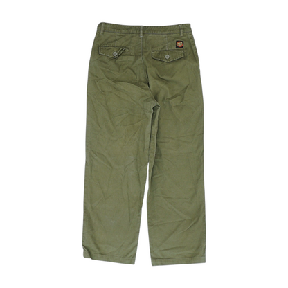 Green Regular Pants