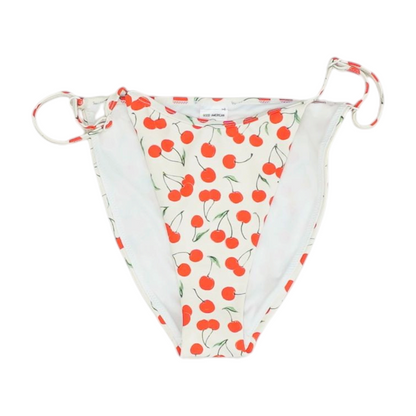 Ivory Print Swim Bottom