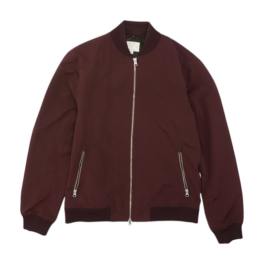 Burgundy Solid Jacket