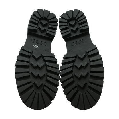 Black Slip-On Flats