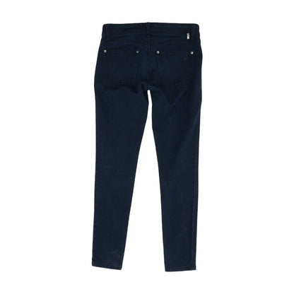 Navy Solid Jeans