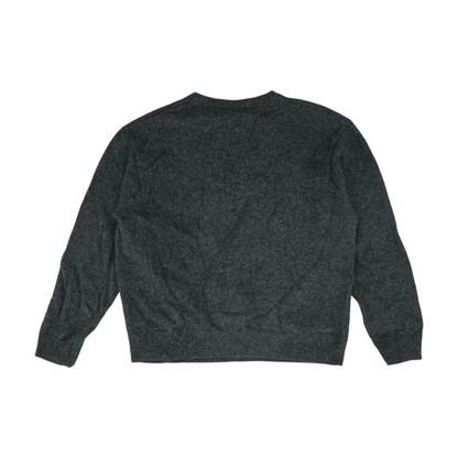 Charcoal Solid Pullover Sweater