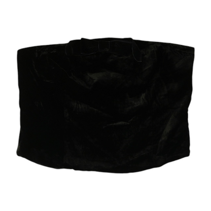Black Cropped Blouse