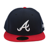 Navy Atlanta Braves Ballcap