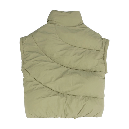 Green Solid Vest