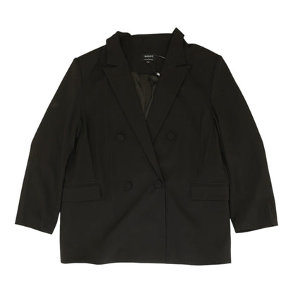 Black Solid Blazer