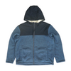 Blue Color Block Jacket