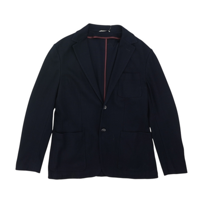 Navy Solid Sport Coat