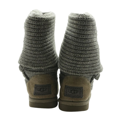 Gray Winter Boots