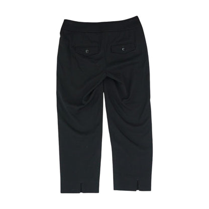 Black Solid Pants