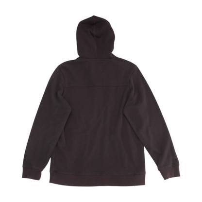 Burgundy Solid Hoodie Pullover