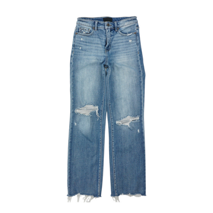 Blue Straight Jeans