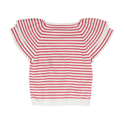 Pink Striped Blouse