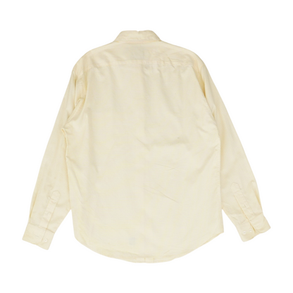 Yellow Check Long Sleeve Button Down