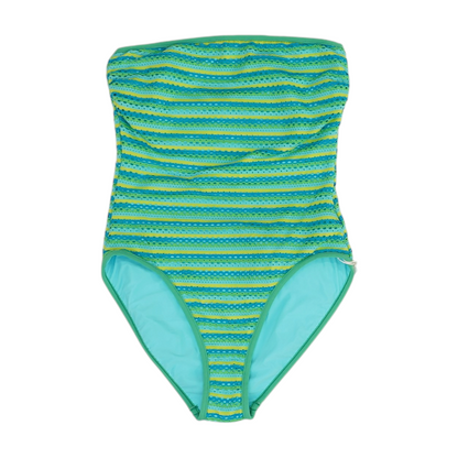 Blue Striped One-Piece
