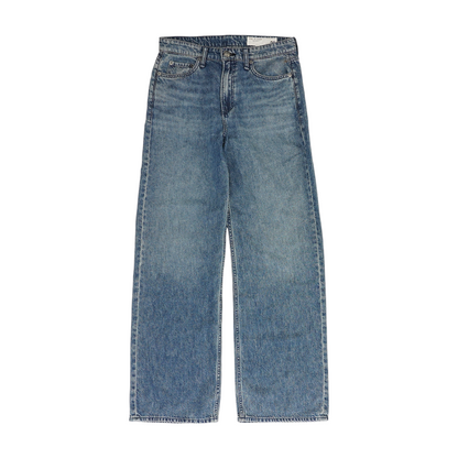 Blue Wide Leg Jeans