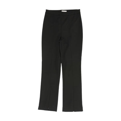 Black Solid Dress Pants