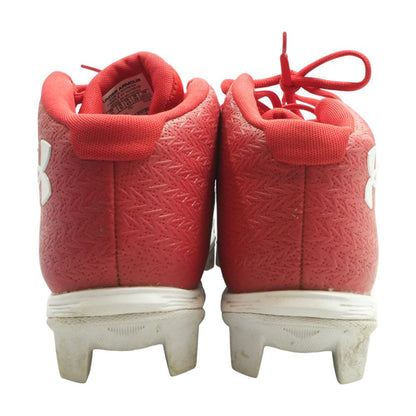Under Armour RM 4.0 Football Cleats Red Low Top Athletic Shoes