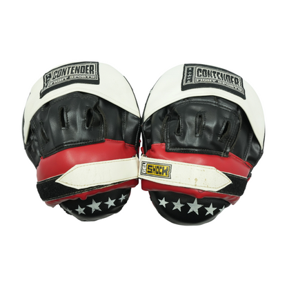 Black Leather Boxing Gloves