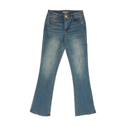 Blue Bootcut Jeans