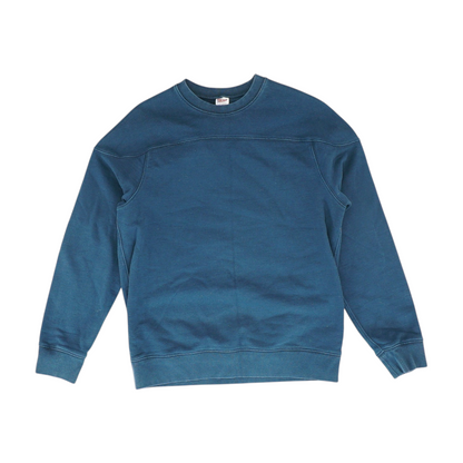 Navy Solid Sweatshirt Pullover