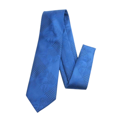 Blue Paisley Neck Tie