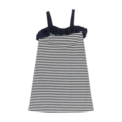 Navy Striped Dress