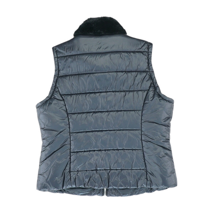 Black Solid Active Vest