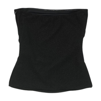 Black Cropped Blouse