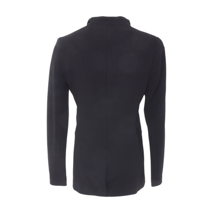 Black Solid Blazer
